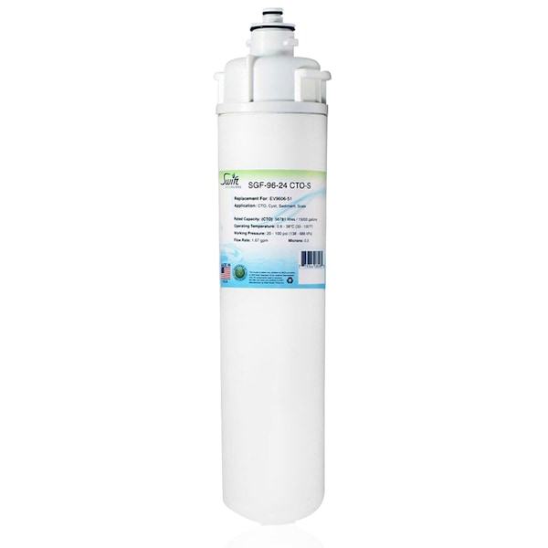 SGF-96-24 CTO-S Replacement water filter for Everpure EV9606-51